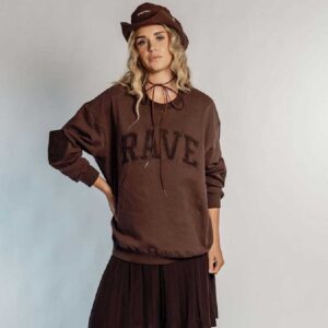 Oversized Rave - Chocolate Corduroy Patch