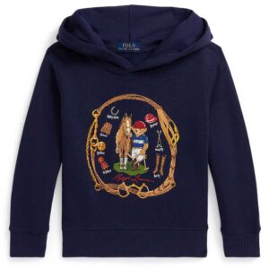 Polo Ralph Lauren Boys 2-7 Polo Bear Fleece Hoodie