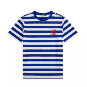 Polo Ralph Lauren Boys' 8-20 Crest Striped Cotton T-Shirt