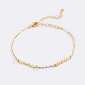 Stella Dainty Multiple Name Bracelet