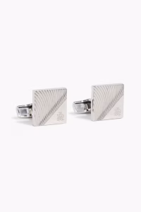 DUNHILL Silver cufflinks