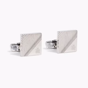 DUNHILL Silver cufflinks