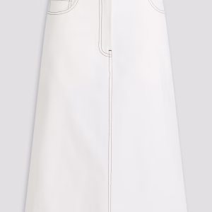 TOTEME Cotton-twill skirt