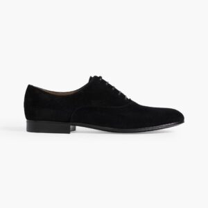 GIANVITO ROSSI Vittorio suede derby shoes