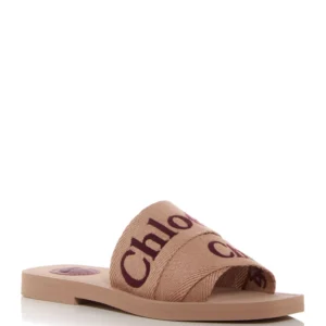 Chloé Women's Woody Logo Slide Sandals