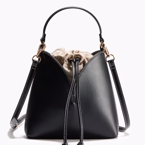 Crossbody bucket bag