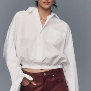 MOTHER The Scrunchie Frenchie Buttondown Shirt