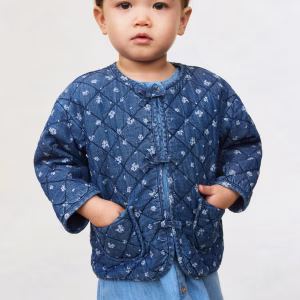 Quilted Denim Jacket