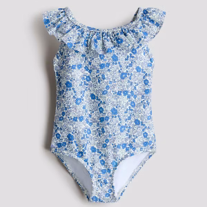 Swimsuit with Flounces