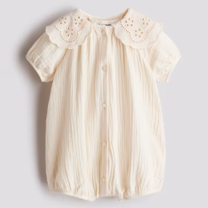 Cotton Muslin Romper Suit