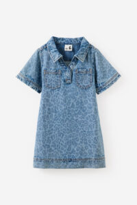 Denim Polo Dress