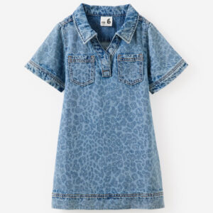 Denim Polo Dress