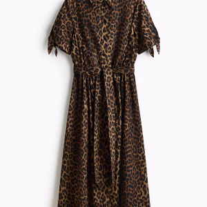 Short-Sleeved Shirt Dress