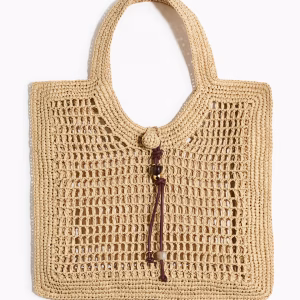 Straw Tote Bag