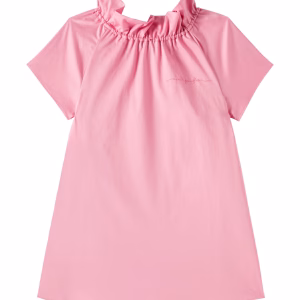 Il Gufo Ruffled cotton-blend dress