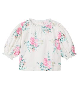 C'era Una Volta Floral cotton top