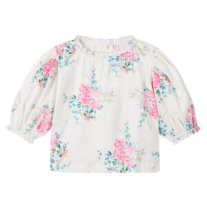 C'era Una Volta Floral cotton top