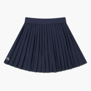 Kids' Pleated Logo Sport Pleated Skirt Lacoste