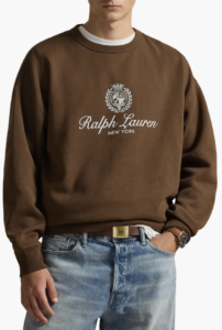 Relaxed Fit Fleece Graphic Sweatshirt Polo Ralph Lauren
