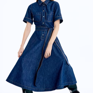 Denim Shirt Dress
