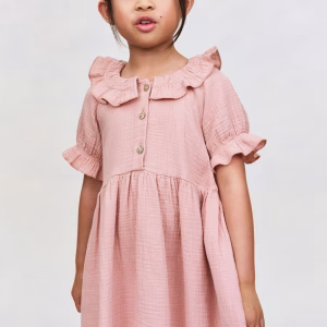Cotton Muslin Dress