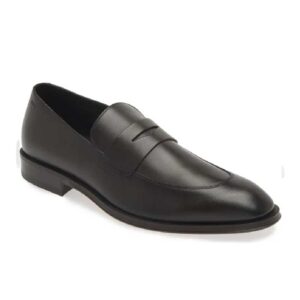 BOSS Derreck Penny Loafer Dark Brown