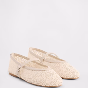 Kids Crochet Mary Jane Flats