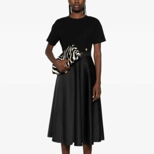 Elisabetta Franchi chain-embellished midi skirt