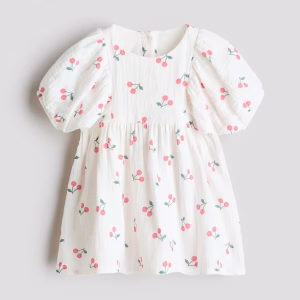 Cotton Seersucker Dress