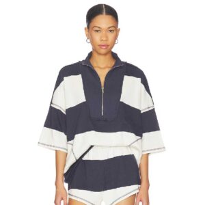 Free People x FP Movement Retro Rugby Pullover