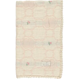 Bebe Organic Cleo Blanket Vintage Wallpaper Floral