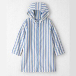 Little Planet Kid Organic Cotton Cover Up in Stripes