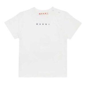 Marni Kids logo-detail short-sleeve T-shirt