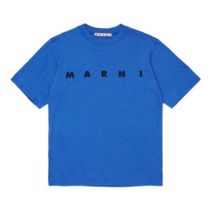 Marni Kids logo-print cotton T-shirt