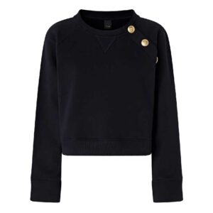 PINKO button-detailed cotton sweatshirt