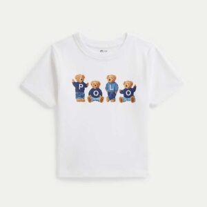 Polo Bear Logo Cotton Jersey Tee