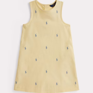 Polo Pony Cotton Oxford Dress
