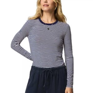 Splendid Striped Long Sleeve Tee