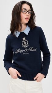 Sporty & Rich Vendome Knitted Sweater