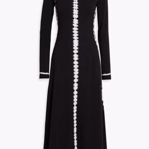 PROENZA SCHOULER PSWL Kieran printed cotton-blend jersey midi dress