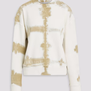 PROENZA SCHOULER PSWL Blake tie-dyed French cotton-terry sweatshirt