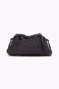 MANSUR GAVRIEL Mini Cloud woven faux raffia clutch