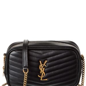 Saint Laurent Lou Mini Quilted Leather Camera Bag