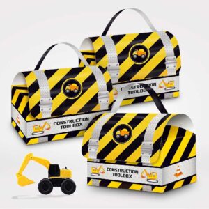 12Pcs Construction Party Favor Boxes
