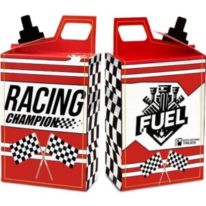 16Pcs Race Car Fuel Can Treat Boxes