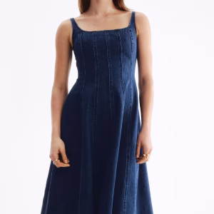 Denim Midi Dress