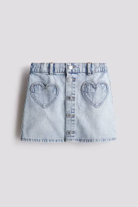 A-Line Denim Skirt