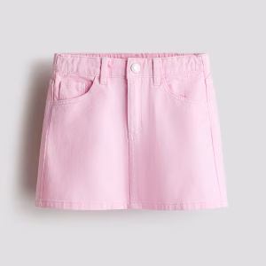 Kids Denim Ruffle Skirt