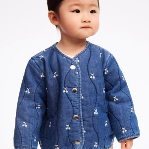 Quilted Denim Jacket