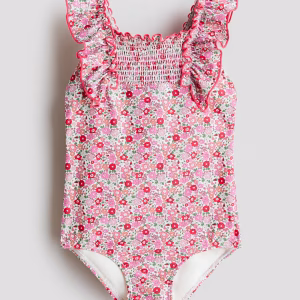 Ruffle-Trimmed Swimsuit